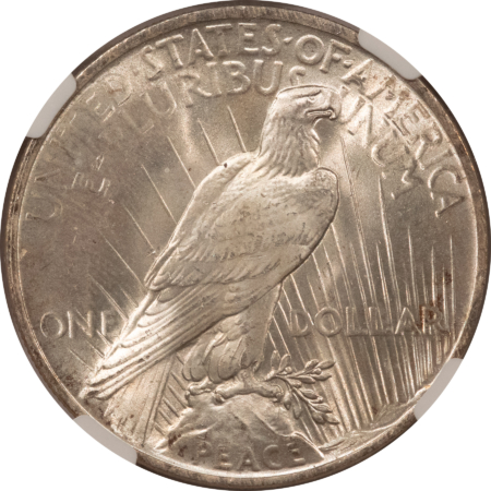 Dollars 1923 $1 PEACE DOLLAR – NGC MS-65 FLASHY WHITE GEM!