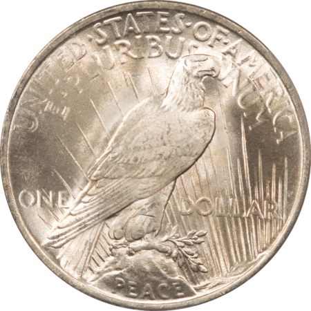 Dollars 1923 $1 PEACE DOLLAR – PCGS MS-64 FRESH WHITE, LOOKS GEM!