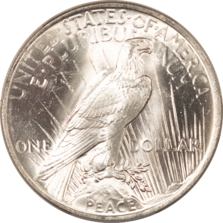 Dollars 1923 $1 PEACE DOLLAR – PCGS MS-64, BLAST WHITE