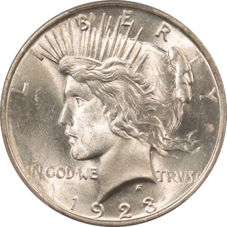 Dollars 1923 $1 PEACE DOLLAR – PCGS MS-64 FLASHY WHITE!