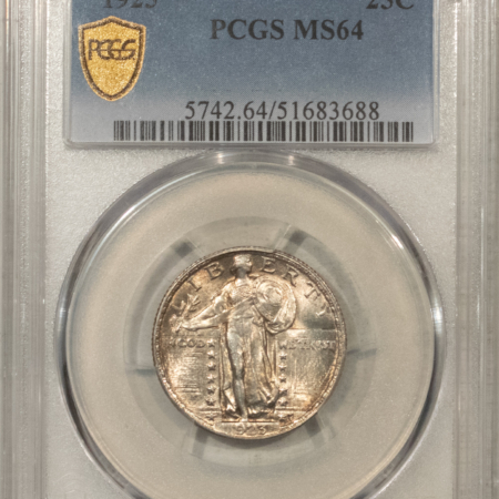 New Certified Coins 1923 STANDING LIBERTY QUARTER – PCGS MS-64