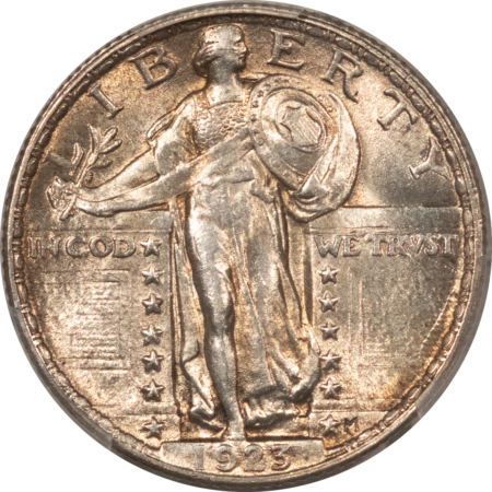 New Certified Coins 1923 STANDING LIBERTY QUARTER – PCGS MS-64