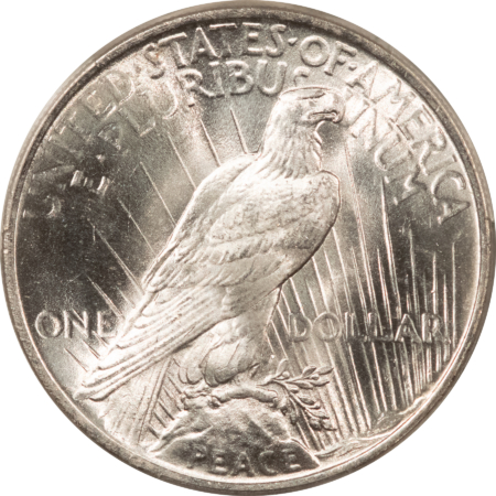 Dollars 1924 $1 PEACE DOLLAR – PCGS MS-64 BLAST WHITE