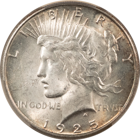 Dollars 1925-S $1 PEACE DOLLAR – PCGS MS-63, FLASHY & CHOICE!