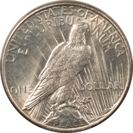 Dollars 1925-S $1 PEACE DOLLAR – PCGS MS-63, FLASHY & CHOICE!
