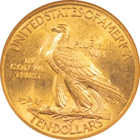$10 1926 $10 INDIAN HEAD EAGLE  – NGC MS-60 CAC, EMBOSSED FATTIE HOLDER! PQ+++