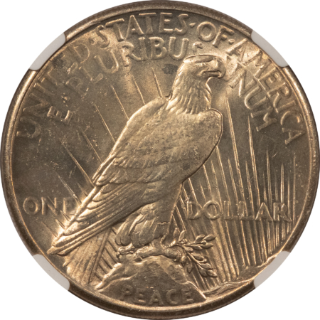 Dollars 1928 $1 PEACE DOLLAR – NGC MS-63, ORIGINAL AND CHOICE! KEY-DATE!