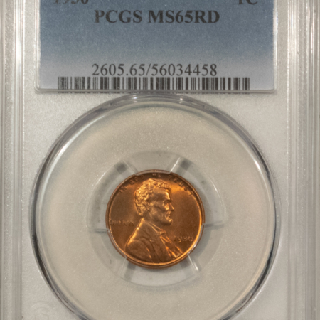 Lincoln Cents (Wheat) 1930 LINCOLN CENT – PCGS MS-65 RD, PREMIUM QUALITY GEM!