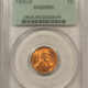 Lincoln Cents (Wheat) 1930-S LINCOLN CENT – PCGS MS-66+ RD, SUPER PREMIUM QUALITY!