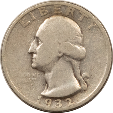 New Store Items 1932-S WASHINGTON QUARTER – CIRCULATED, KEY-DATE!