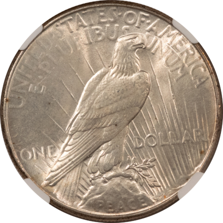 Dollars 1934 $1 PEACE DOLLAR – NGC MS-65, PREMIUM QUALITY!