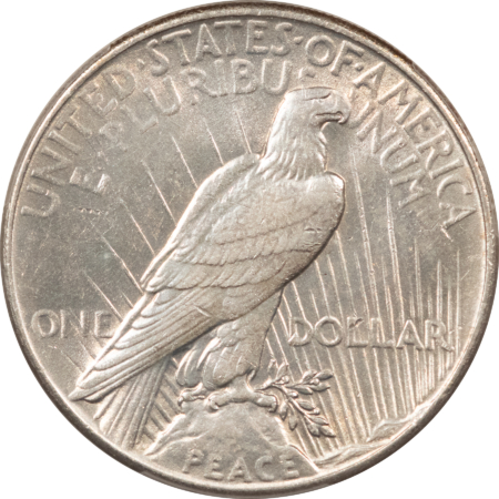 Dollars 1935 $1 PEACE DOLLAR – PCGS AU-55, WHITE!
