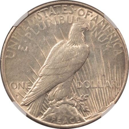 Dollars 1935-S $1 PEACE DOLLAR – NGC AU-55, NICE ORIGINAL!