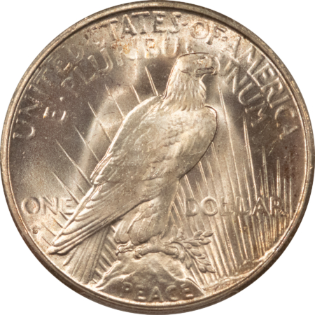 Dollars 1935-S PEACE $1, PCGS MS-65; A BLAZING WHITE GEM HEADLIGHT; GREAT STRIKE!