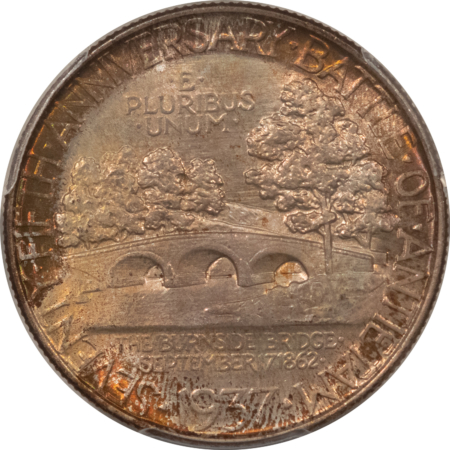 CAC Approved Coins 1937 ANTIETAM COMMEMORATIVE HALF DOLLAR – PCGS MS-67, FRESH, PQ & CAC APPROVED!