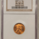 Lincoln Cents (Wheat) 1937, 1937-S, 1938-S LINCOLN CENTS, LOT OF 3 – ANACS MS-63 RB/MS-64 RB/MS-63 RB