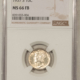 Dimes 1936-D MERCURY DIME – NGC MS-64 FB, FRESH WHITE