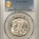 Half Dollars 1937-S WALKING LIBERTY HALF DOLLAR – PCGS MS-65, PREMIUM QUALITY!