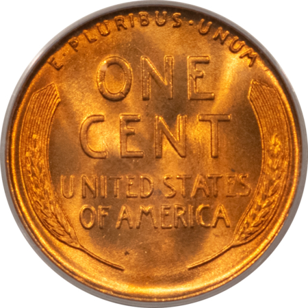 Lincoln Cents (Wheat) 1939 LINCOLN CENT – PCGS MS-67 RD, LOOKS MS-68, PREMIUM QUALITY!