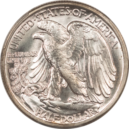 Half Dollars 1939-D WALKING LIBERTY HALF DOLLAR – PCGS MS-66, 67 QUALITY! SUPERB!
