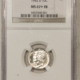 Half Dollars 1937 WALKING LIBERTY HALF DOLLAR – NGC MS-64, PQ & LOOKS GEM!