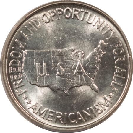 Early Commems 1951 WASHINGTON-CARVER COMMEMORATIVE HALF DOLLAR – PCGS MS-65, WHITE GEM!