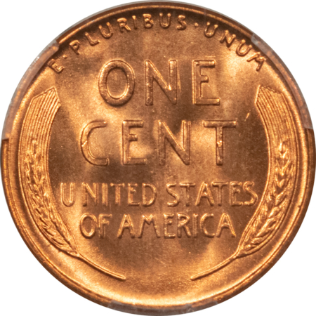 Lincoln Cents (Wheat) 1951-D LINCOLN CENT – PCGS MS-67 RD, SUPERB, LOOKS BETTER!
