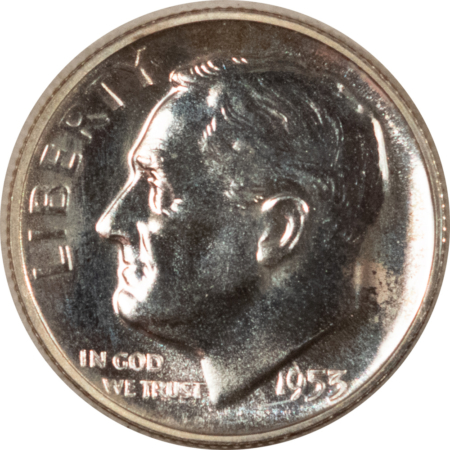 Dimes 1953 PROOF ROOSEVLET DIME – GEM PROOF!
