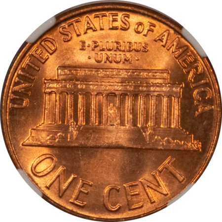 Lincoln Cents (Memorial) 1961 LINCOLN CENT – NGC MS-67 RD, RED SUPERB GEM & SUPRISINGLY TOUGH!