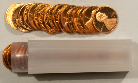 Lincoln Cents (Memorial) 1979-S TYPE 2 PROOF LINCOLN CENT ROLL – GEM AND SCARCE!