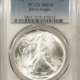 American Silver Eagles 1987 $1 1 OZ AMERICAN SILVER EAGLE – PCGS MS-70, WHITE & PRISTINE, PERFECT!