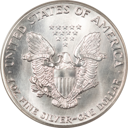 American Silver Eagles 1987 $1 1 OZ AMERICAN SILVER EAGLE – PCGS MS-70, WHITE & PRISTINE, PERFECT!