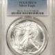 American Silver Eagles 1989 $1 1 OZ AMERICAN SILVER EAGLE – PCGS MS-70, WHITE & PRISTINE, PERFECT!