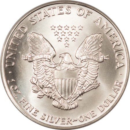 American Silver Eagles 1992 $1 1 OZ AMERICAN SILVER EAGLE – PCGS MS-70, WHITE & PRISTINE, PERFECT!