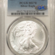 American Silver Eagles 1995 $1 1 OZ AMERICAN SILVER EAGLE – PCGS MS-70, WHITE & PRISTINE, PERFECT!
