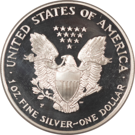 American Silver Eagles 2000-P $1 1 OZ PROOF AMERICAN SILVER EAGLE PCGS PR-70 DCAM MERCANTI SIGNED LABEL