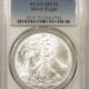 American Silver Eagles 2004 $1 1 OZ AMERICAN SILVER EAGLE – PCGS MS-70, WHITE & PRISTINE! PERFECT!