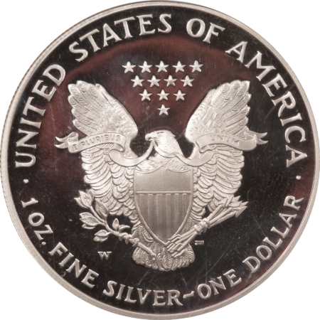 American Silver Eagles 2003-W $1 PROOF AMERICAN SILVER EAGLE, 1 OZ .999 – NGC PF-70 ULTRA CAMEO!