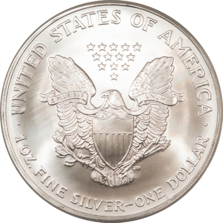 American Silver Eagles 2004 $1 1 OZ AMERICAN SILVER EAGLE – PCGS MS-70, WHITE & PRISTINE! PERFECT!