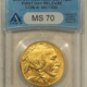 American Gold Eagles, Buffaloes, & Liberty Series 2018 $50 AMERICAN GOLD BUFFALO .9999 1 OZ – NGC MS-70 FIRST DAY OF ISSUE!