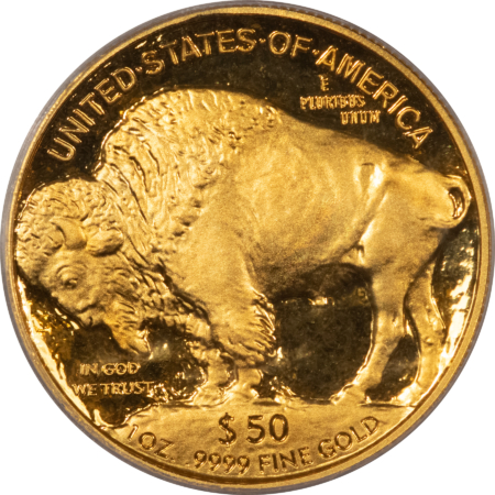 American Gold Eagles, Buffaloes, & Liberty Series 2006-W PROOF $50 AMERICAN GOLD BUFFALO .9999 – PCGS PR-70 DCAM