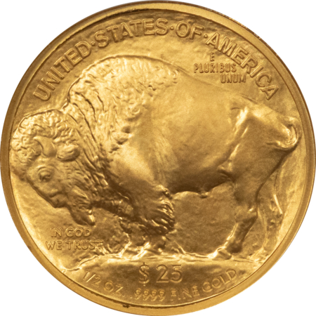 American Gold Eagles, Buffaloes, & Liberty Series 2008-W $25 AMERICAN GOLD BUFFALO .9999 FINE – NGC MS-70, EARLY RELEASES
