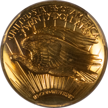 $20 2009 $20 1 OZ GOLD ULTRA HIGH RELIEF AMERICAN EAGLE – PCGS MS-70 + BOX/BOOK/COA