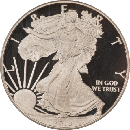 American Silver Eagles 2010-W $1 1 OZ PROOF AMERICAN SILVER EAGLE PCGS PR-70 DCAM MERCANTI SIGNED LABEL