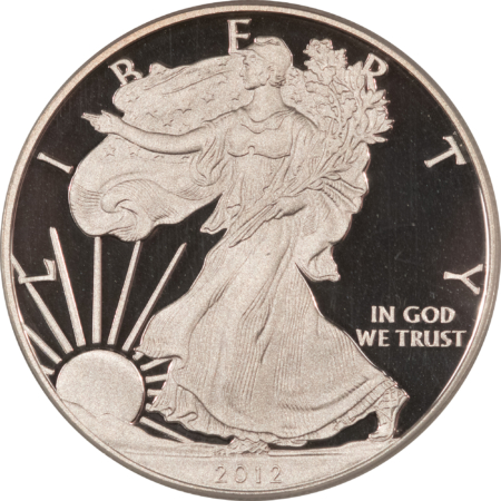 American Silver Eagles 2012-W $1 1 OZ PROOF AMERICAN SILVER EAGLE PCGS PR-70 DCAM MERCANTI SIGNED LABEL
