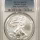 American Silver Eagles 2017 $1 1 OZ AMERICAN SILVER EAGLE – PCGS MS-70, WHITE & PRISTINE, PERFECT!