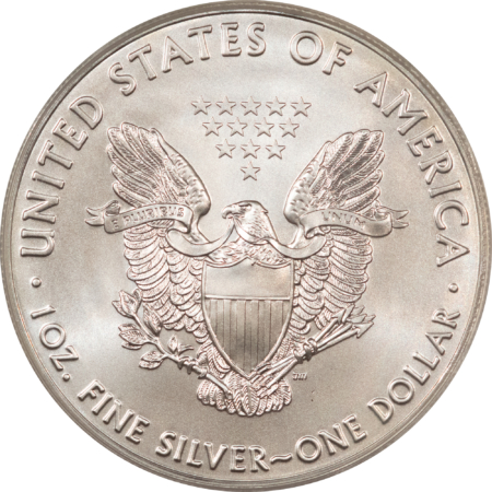 American Silver Eagles 2016 $1 1 OZ AMERICAN SILVER EAGLE – PCGS MS-70, WHITE, PRISTINE, PERFECT!