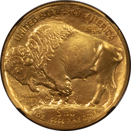 American Gold Eagles, Buffaloes, & Liberty Series 2018 $50 AMERICAN GOLD BUFFALO .9999 1 OZ – NGC MS-70 FIRST DAY OF ISSUE!