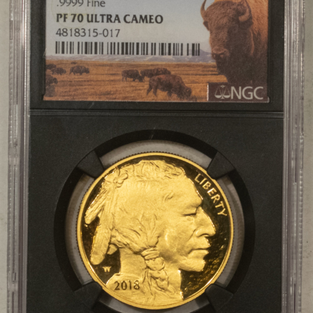 American Gold Eagles, Buffaloes, & Liberty Series 2018-W PROOF $50 AMERICAN GOLD BUFFALO .9999 – NGC PF-70 ULTRA CAMEO!