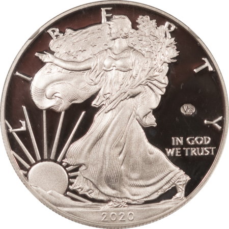 American Silver Eagles 2020-W V75 $1 PROOF AMERICAN SILVER EAGLE NGC PF-70 ULTRA CAMEO, WWII PRIVY MARK